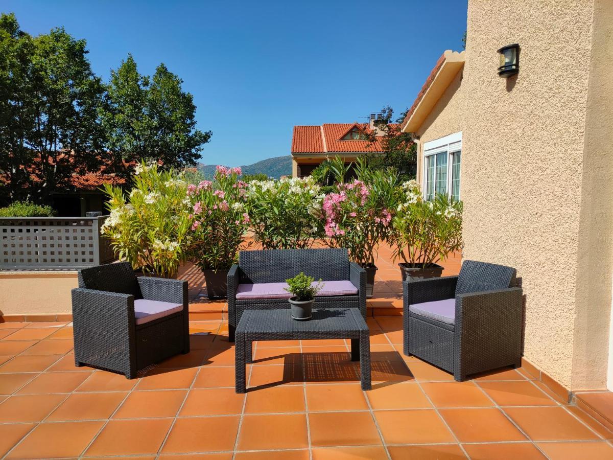 Loft Abantos - 120M2 Mas Terraza Y Jardin Independiente San Lorenzo de El Escorial Kültér fotó
